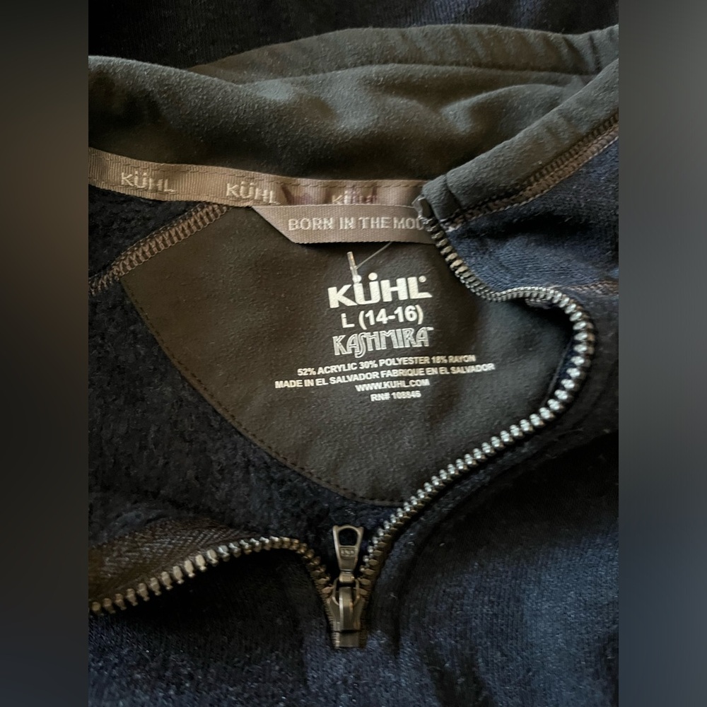 Kuhl Boys Quarter Zip Fleece